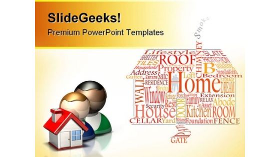 Home Real Estate PowerPoint Templates And PowerPoint Backgrounds 0711