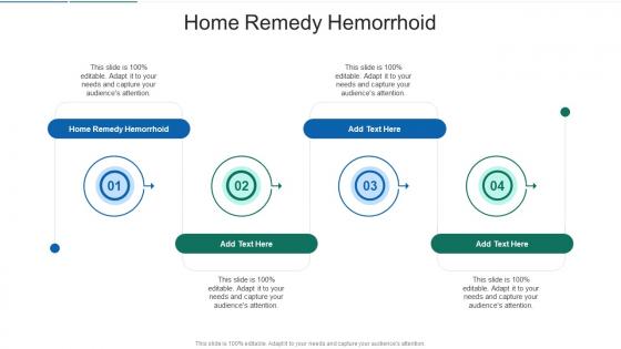 Home Remedy Hemorrhoid In Powerpoint And Google Slides Cpb