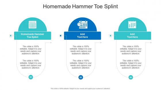 Homemade Hammer Toe Splint In Powerpoint And Google Slides Cpb