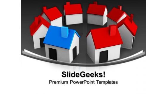 Homes For Sale Real Estate PowerPoint Templates And PowerPoint Themes 0912