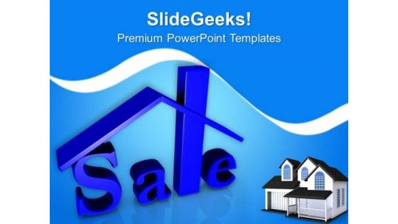 Homes For Sale Real Estate PowerPoint Templates Ppt Backgrounds For Slides 0413