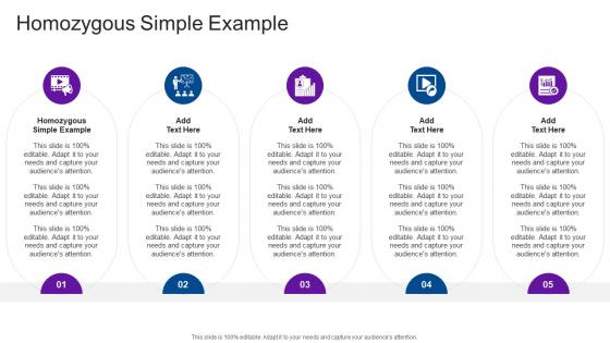 Homozygous Simple Example In Powerpoint And Google Slides Cpb