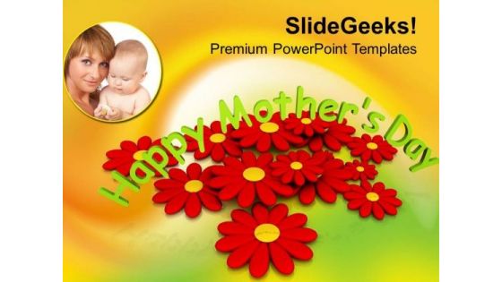 Honour Your Moms On Mothers Day PowerPoint Templates Ppt Backgrounds For Slides 0513