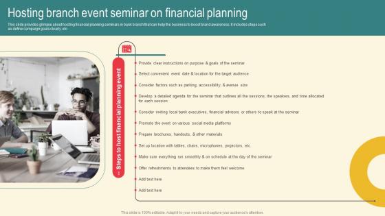 Hosting Branch Event Seminar Marketing Plan For Boosting Client Retention In Retail Banking Portrait Pdf