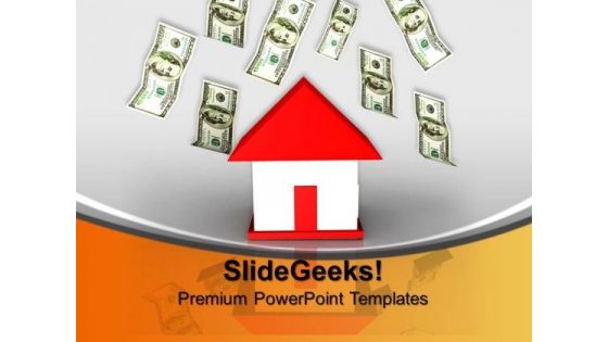 House Finance Business Economic PowerPoint Templates And PowerPoint Themes 0912 House Finance Business Economic PowerPoint Templates And PowerPoint Themes 0912