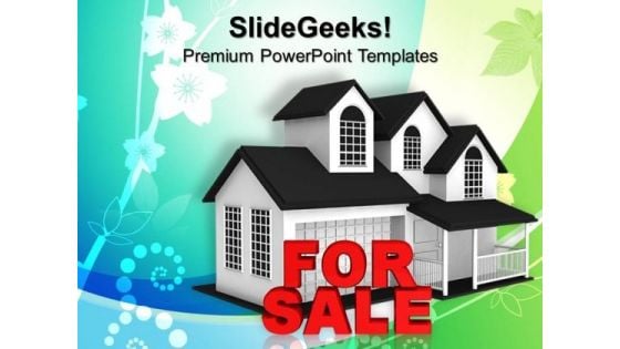 House For Sale PowerPoint Templates And PowerPoint Themes 0912
