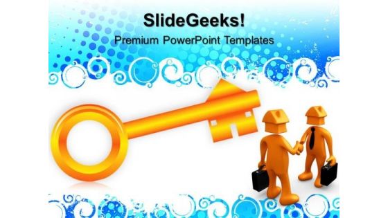 House Key Security PowerPoint Templates And PowerPoint Themes 0712