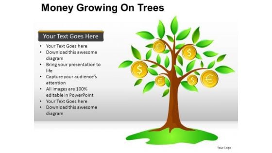 House Money Growing On Trees PowerPoint Slides And Ppt Diagram Templates