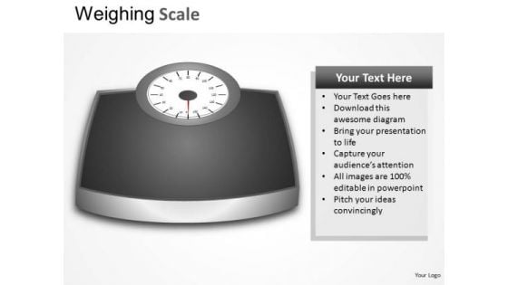 Household Weighing Scale PowerPoint Slides And Ppt Diagram Templates