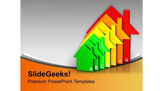 Housing Energy Efficiency Environment PowerPoint Templates And PowerPoint Themes 1012