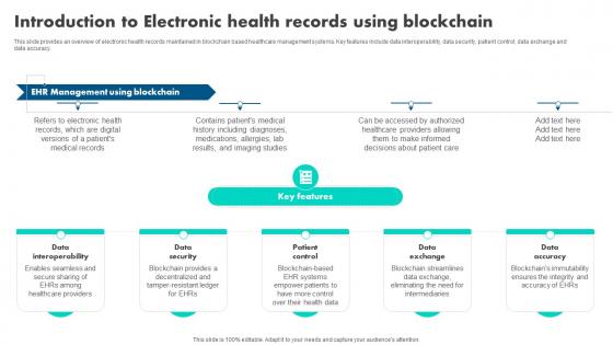 How Blockchain Is Reshaping Introduction To Electronic Health Records BCT SS V How Blockchain Is Reshaping Introduction To Electronic Health Records BCT SS V