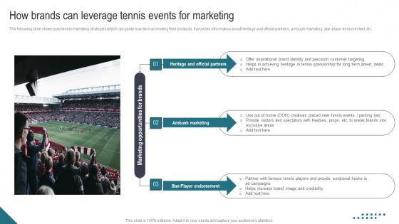 How Brands Can Leverage Tennis Events Athletic Activities Advertising Program Summary Pdf