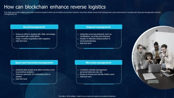 How Can Blockchain Enhance Reverse Logistics Blockchain Transportation Topics Pdf
