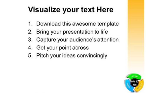 How To Win Set Goals PowerPoint Templates And PowerPoint Themes 1012