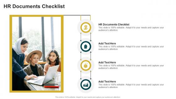 HR Documents Checklist In Powerpoint And Google Slides Cpb