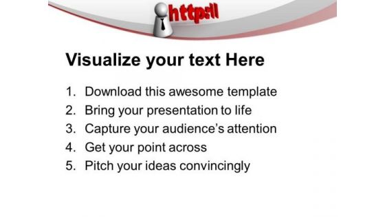 Http Text Icon Internet PowerPoint Templates Ppt Backgrounds For Slides 1212