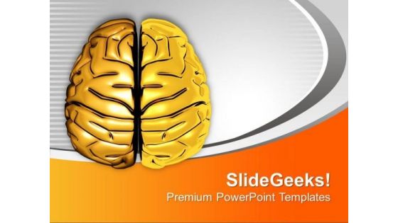 Human Brain Is Very Intelligent PowerPoint Templates Ppt Backgrounds For Slides 0513