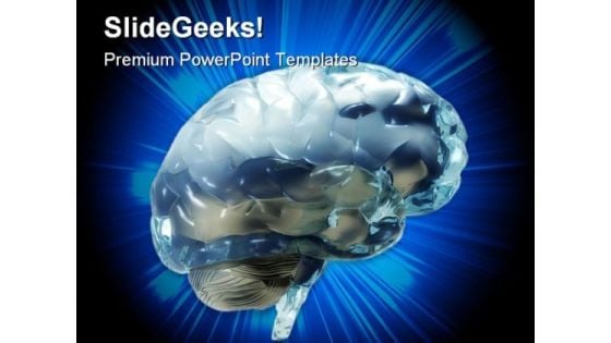 Human Brain Medical PowerPoint Templates And PowerPoint Backgrounds 0711