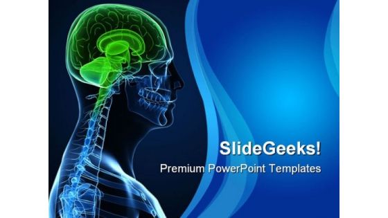 Human Brain Technology PowerPoint Themes And PowerPoint Slides 0211 Human Brain Technology PowerPoint Themes And PowerPoint Slides 0211