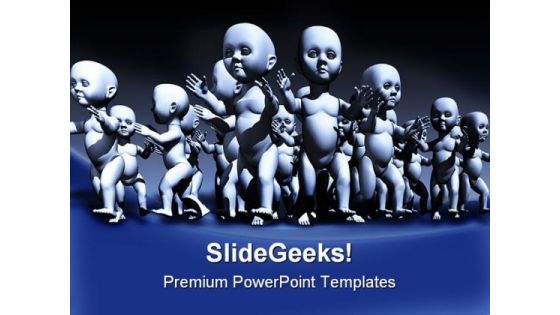 Human Cloning Medical PowerPoint Templates And PowerPoint Backgrounds 0111