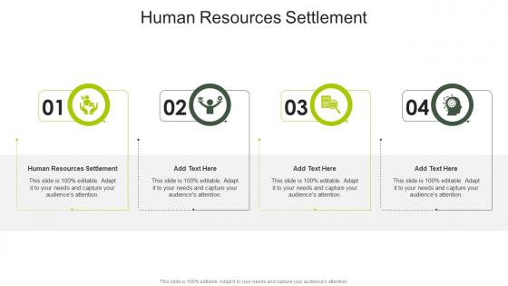 Human Resources Settlement In Powerpoint And Google Slides Cpb