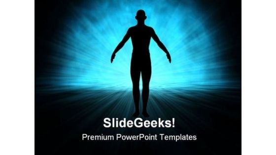 Human Science Technology PowerPoint Themes And PowerPoint Slides 0711