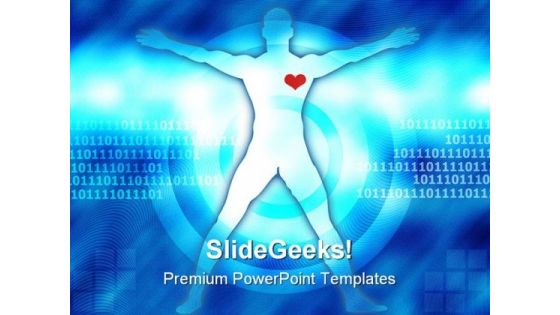 Human Silhouette People PowerPoint Templates And PowerPoint Backgrounds 0211