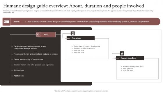 Humane Design Guide Overview Responsible Technology Governance Manual Designs Pdf