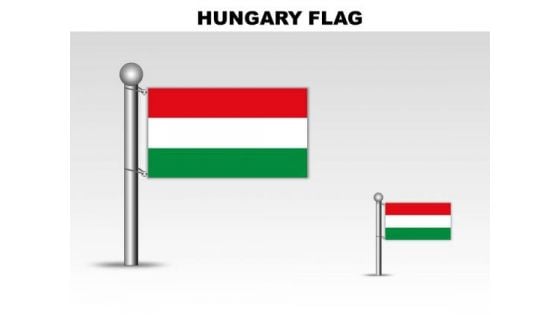 Hungary Country PowerPoint Flags