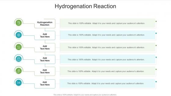 Hydrogenation Reaction In Powerpoint And Google Slides Cpb