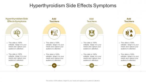 Hyperthyroidism Side Effects Symptoms In Powerpoint And Google Slides Cpb