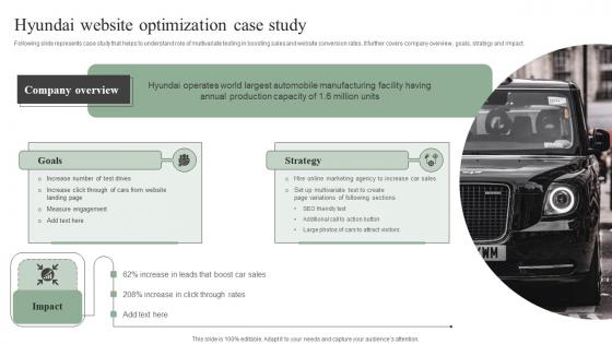 Hyundai Website Optimization Case Study Efficient Marketing Tactics Rules Pdf