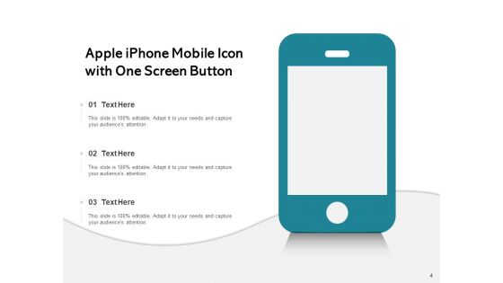 iOS Icons Mobile Smartphone Ppt PowerPoint Presentation Complete Deck