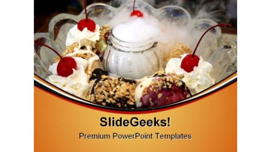 Ice Cream Food PowerPoint Templates And PowerPoint Backgrounds 0211