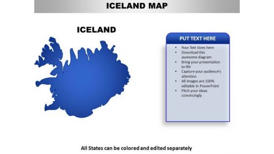Iceland PowerPoint Maps