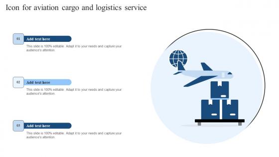 Icon For Aviation Cargo And Logistics Service Pictures Pdf