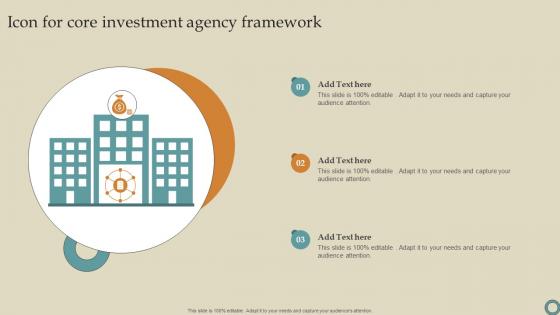 Icon For Core Investment Agency Framework Template Pdf