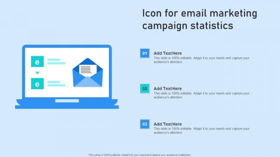 Icon For Email Marketing Campaign Statistics Ideas Pdf