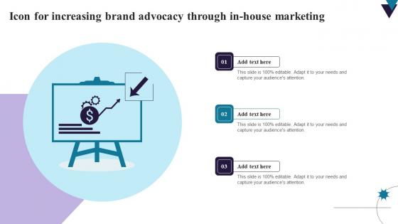 Icon For Increasing Brand Advocacy Through In House Marketing Download Pdf