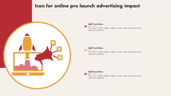 Icon For Online Pre Launch Advertising Impact Rules Pdf