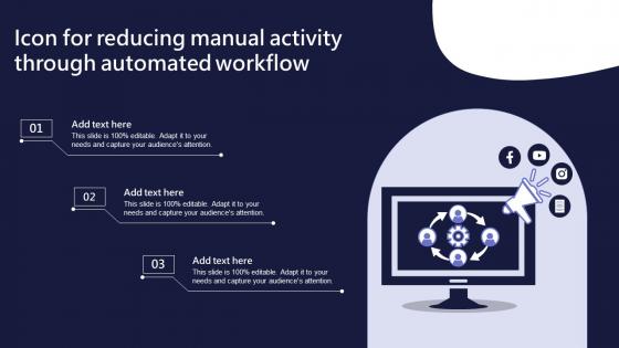 Icon For Reducing Manual Activity Through Automated Workflow Structure Pdf