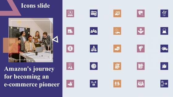Icons Slide Amazons Journey For Becoming An E Commerce Pioneer Ideas PDF