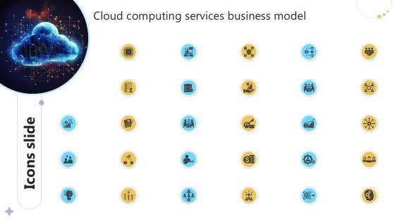Icons Slide Cloud Computing Services Business Model PPT Slide BMC SS V