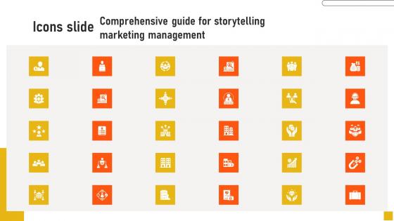 Icons Slide Comprehensive Guide For Storytelling Marketing Management Download Pdf