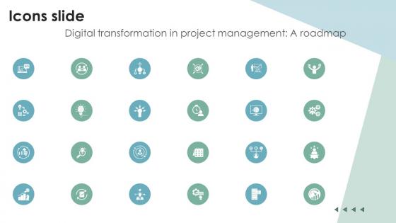 Icons Slide Digital Transformation In Project Management A Roadmap