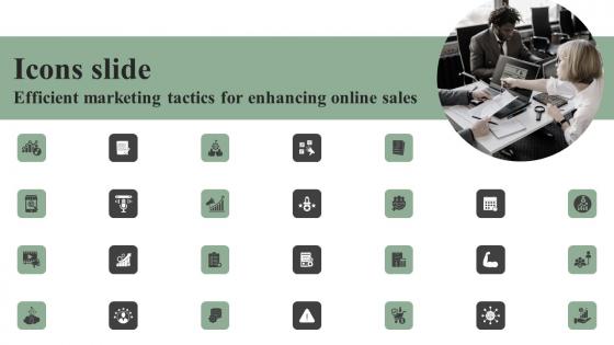 Icons Slide Efficient Marketing Tactics For Enhancing Online Sales Ideas Pdf