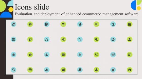 Icons Slide Evaluation And Deployment Of Enhanced Ecommerce Graphics Pdf