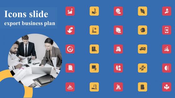 Icons Slide Export Business Plan Go To Market Strategy Mockup Pdf