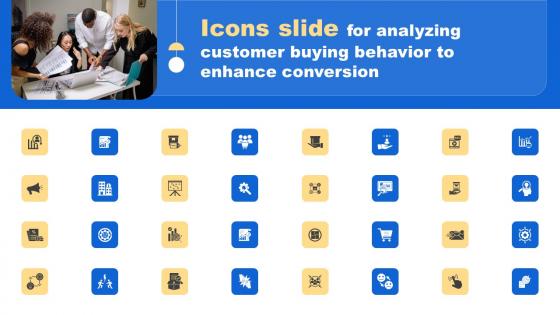 Icons Slide For Analyzing Customer Buying Behavior Enhance Conversion Guidelines Pdf