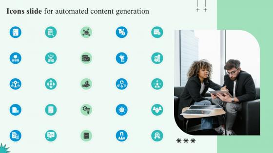 Icons Slide For Automated Content Generation PPT Sample